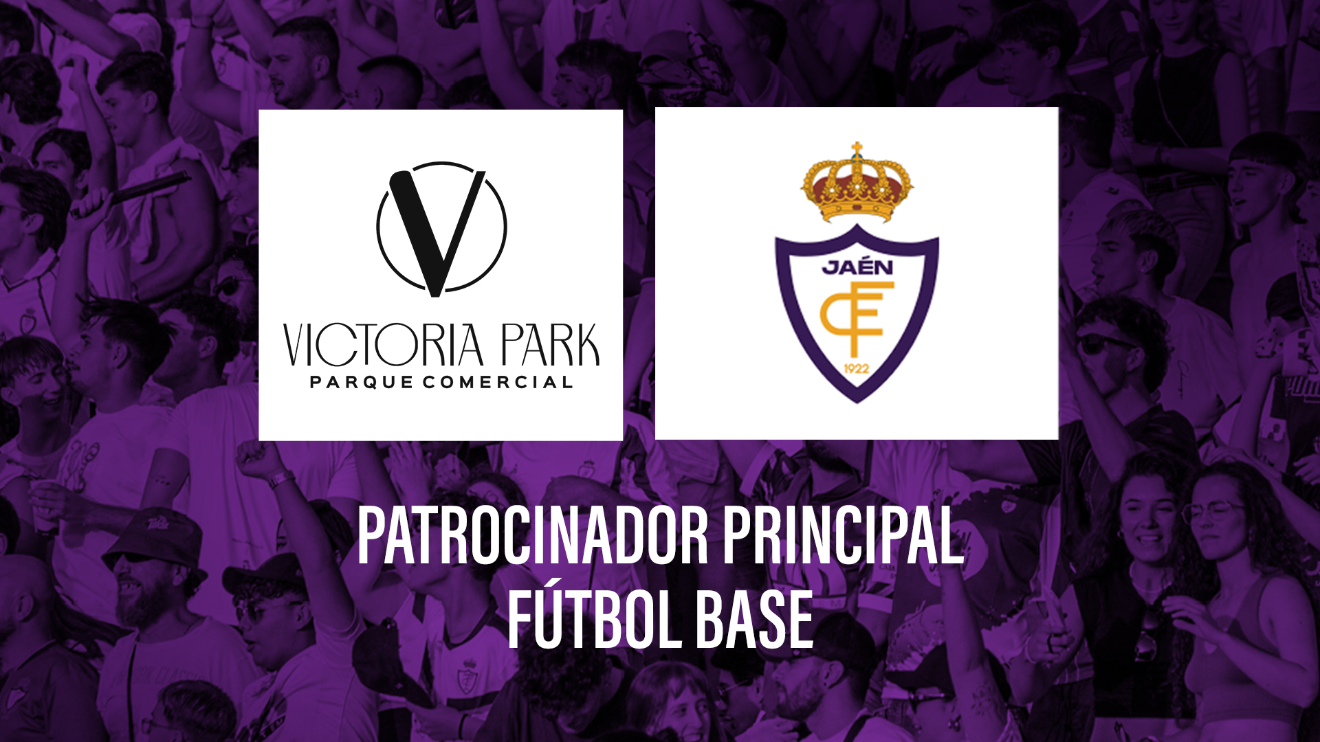 Acuerdo con Victoria Park para que sea el nuevo patrocinador principal del fútbol base del Real Jaén CF